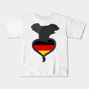 Gerbil Germany (dark) Kids T-Shirt